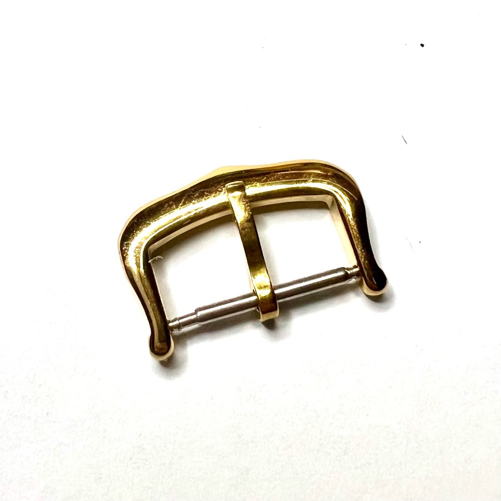 CARTIER 16mm 18K Yellow Gold Watch Buckle stamped Cartier, 750, Swiss Made 2.15g